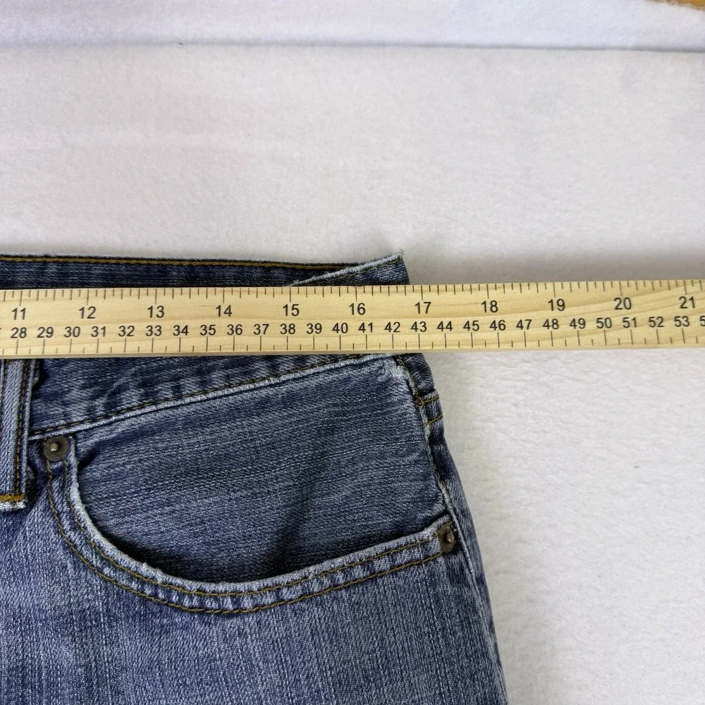 Levi's 559 Relaxed Straight Jeans Men's‎ 34x30 Medium Wash Distressed Denim